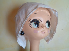 Bonnet de nuit coton 1900