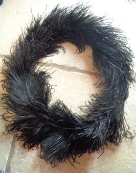 Plume d'autruche cercle
