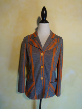 Veste jersey bi-colore 70's T.38