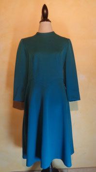 Robe jersey vert 70's T.42