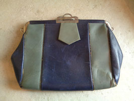 Pochette bi-colore 40's