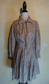 Robe carreaux 70's T.36