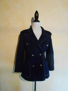 Veste bleue 70's T.38