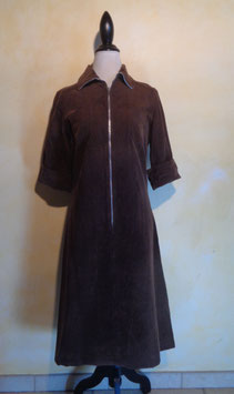 Robe velours 70's T.38