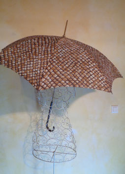 Parapluie carreaux 70's