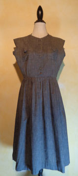 Robe grise 50's T.40