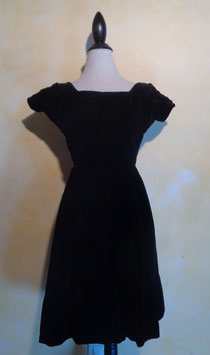 Robe velours 60's T.36