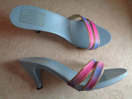 Mules bleues 70's P.38