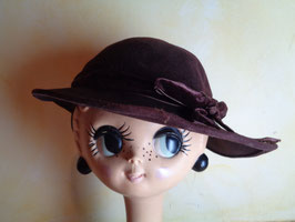 Chapeau velours 40's