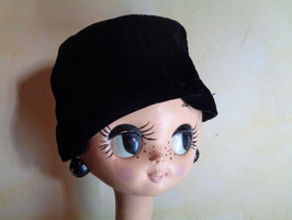 Toque velours 40's