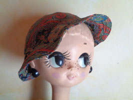 Casquette cachemire 70's