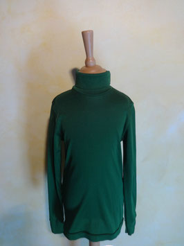 Sous pull vert 70's T.6 ans