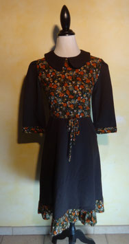 Robe à fleurs 70's T.36