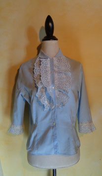 Chemise à volants 50's T.38