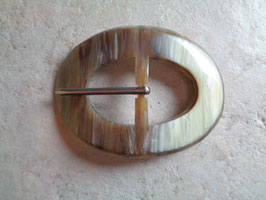 Boucle de ceinture nacrée