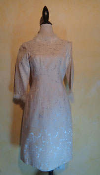 Robe blanche 60's T.38