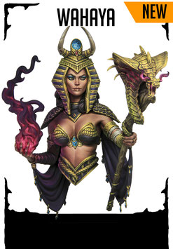 Wahaya, "the Dark Queen" Bust