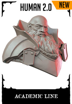 Academic Human 2.0 bust