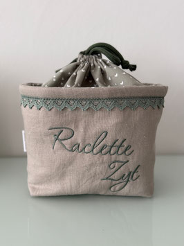 Gschwelltichörbli sand-schilf mit kleinen Herzen