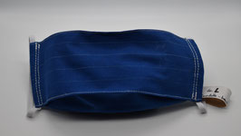 Maske Gr. L Blau mit Kreidestreifen