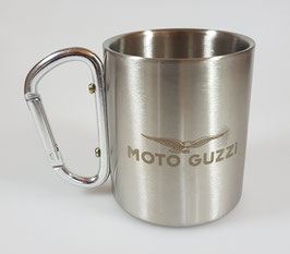 Moto Guzzi Edelstahl Tasse