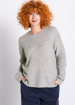 Pullover mit Rundhals | HEIDEKÖNIGIN