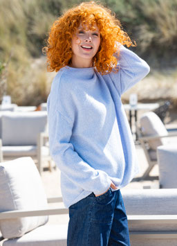 Stehbundpullover meliert | HEIDEKÖNIGIN