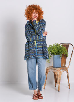 Strickjacke mit Kapuze Janne | HEIDEKÖNIGIN