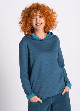 Kapuzenwendeshirt Zickzack | HEIDEKÖNIGIN
