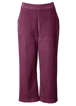 7/8- Cordhose weit | HEIDEKÖNIGIN