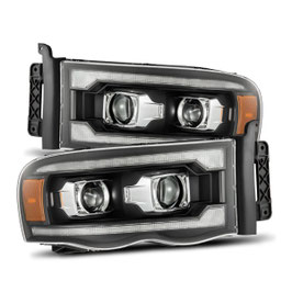 Alpharex Voll-LED Scheinwerfer für Dodge RAM Gen. 3 von 2002-2005 inkl. TÜV-Gutachten (Chrom)