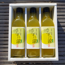ゆずの涼 300ml 3本セット(化粧箱入り)