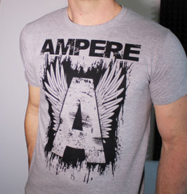 T-Shirt ''LOGO AMPERE'' grau