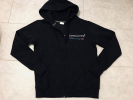 CoreDrumming Kapuzenjacke, schwarz