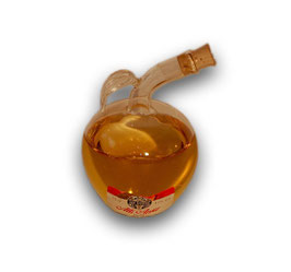 Apfel (mit Fruchtblatt), mundgeblasen