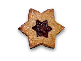 Linzer-Stern-Guetzli, gross