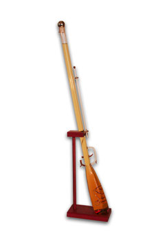 Jagd-Gewehr, mundgeblasen