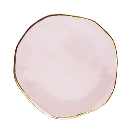 PINK OVAL PLATE