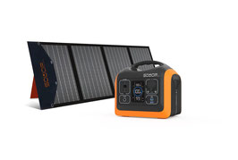SOP Powerstation 600W Mit Faltbarem Monokristall Solarmodul 100W Und Tasche