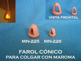 Farol Colgar con Maroma Pequeños