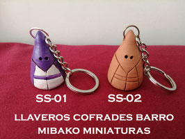 SS Capirote Nazareno LLAVERO 3 cm.
