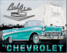 "1957 Chevrolet Bel Air" Blechschild