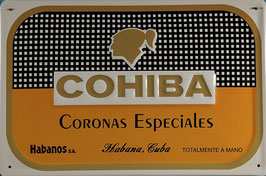 "Cohiba" Blechschild