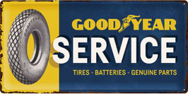 "Good Year Service" Blechschild