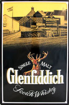 "Glenfiddich" Blechschild