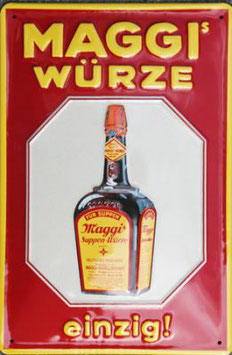 "MAGGI 's Würze" Blechschild