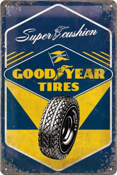 "Good Year Tires" Blechschild
