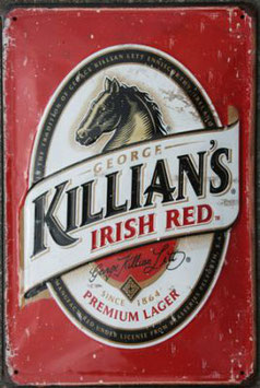 "Killian's Irish Red" Blechschild