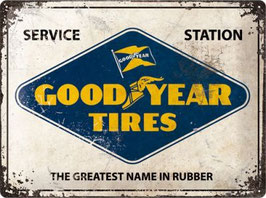 "Good Year Tires Logo" Blechschild