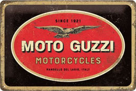 "Moto Guzzi Motorcycles" Blechschild